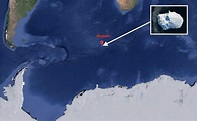 The mystery of the boat in the middle of Bouvet Island
