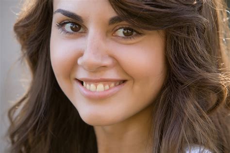 X Smile Brunette Girl Brown Eyes Face Woman Model Wallpaper Coolwallpapers Me