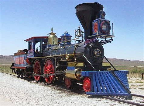 Jupiter Locomotive At Golden Spike National Site Steam Trains