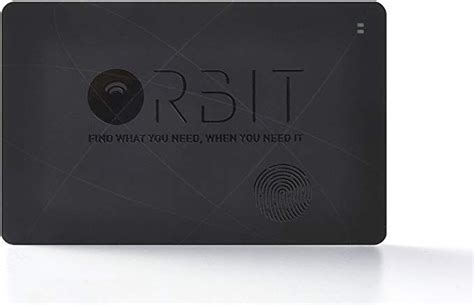 Orbit Card Card Size Bluetooth Tracker With Rechargeable
