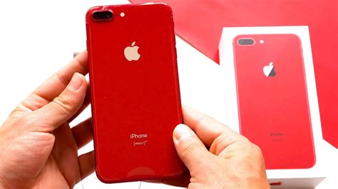 Iphone 8 Plus Product Red Unboxing 2018 Youtube