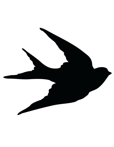 Birds Flying Silhouette At Getdrawings Free Download