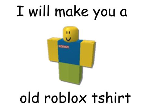 Classic Roblox T Shirts