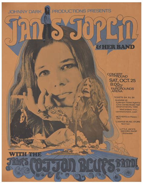 Sell Your Original 1960s Janis Joplin Poster At Nate D Sanders Auctions