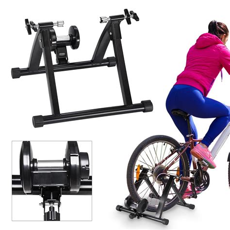 Koval Inc Indoor Exercise Bicycle Trainer Stand Magnetic Resistance