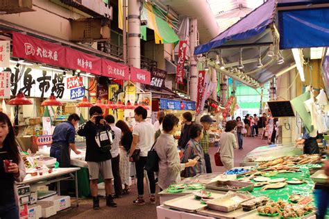 Omicho Market Kanazawas Largest Fish Market Japan Web Magazine