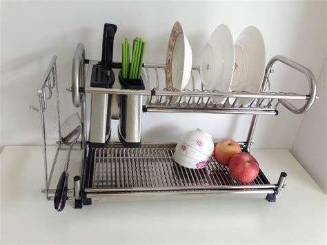 No modern kitchen should be without the versatility of a dish rack/rolling mat. Kitchen Cabinets Storage Rack/kitchen Cabinets Stainless ...