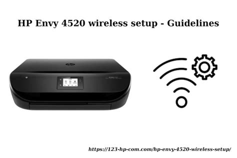 Hp Envy 4520 Wireless Setup Wifi Setup Print Wirelessly Wireless