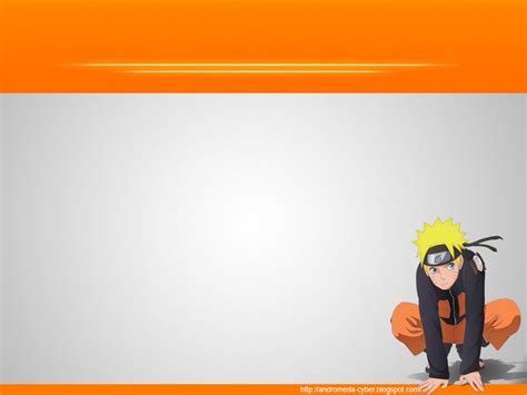 Anime Template For Powerpoint Background Powerpoint Dengan Tema Naruto