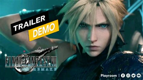 Final Fantasy Vii Remake Trailer Lanzamiento Demo Ps4 Exclusive
