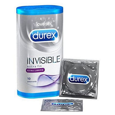 Invisible Condoms 10 Pcs Durex 76633 Condomneteu