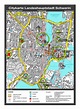 Gran mapa de la detallada de la parte central de la ciudad de Schwerin ...