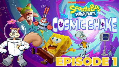 Spongebob Squarepants The Cosmic Shake Gameplay Walkthrough Part 1