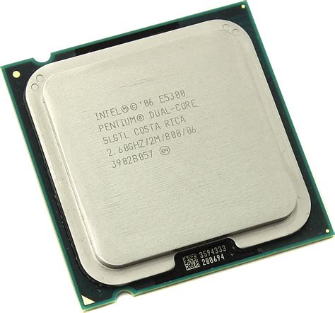 Центральный процессор Cpu Intel Pentium E5300 Wolfdale 3m Lga 775