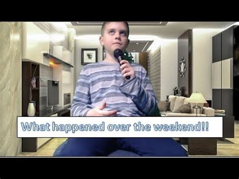 I pressed the alarm and shouted but nobody heard me. What Happened over the Weekend!! - YouTube