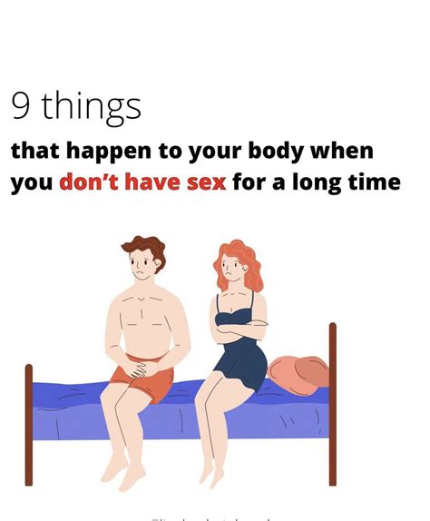 Saym 🥵 On Twitter 9 Things That Happen To Your Body When You Don T Have Sex For A Long Time A