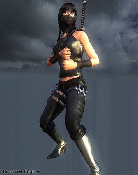 3d Model Ninja Assassin Vr Ar Low Poly Rigged Animated Cgtrader