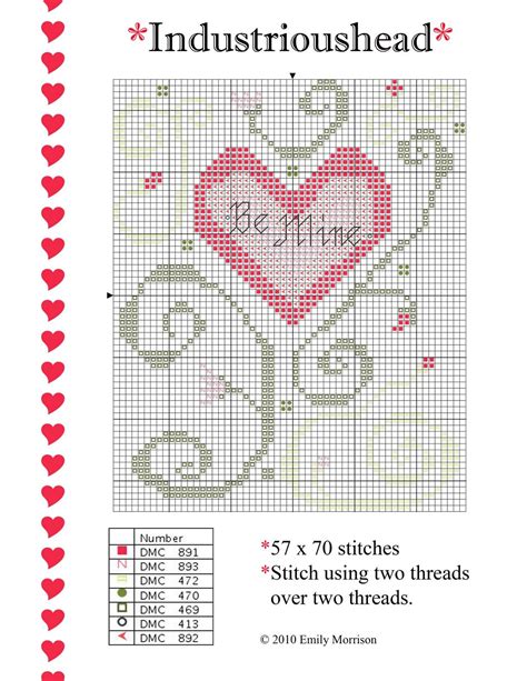 for valentines i have a free chart for cross stitch or needlepoint you