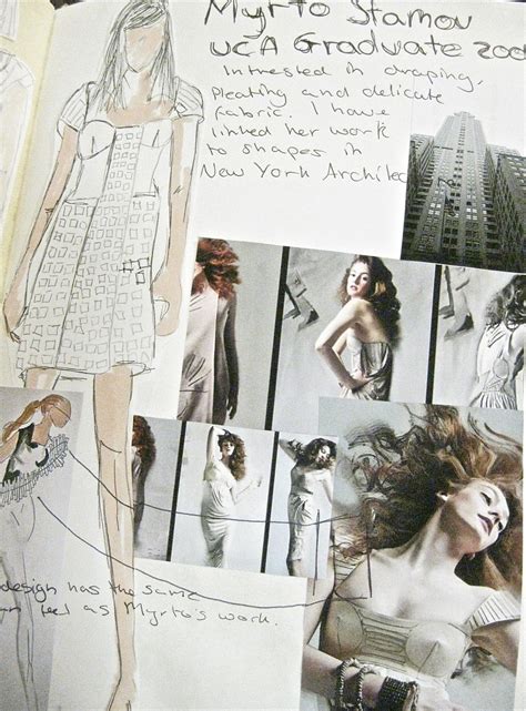 Fashion Design Explore Research A Fashion Design Sketchbook Student