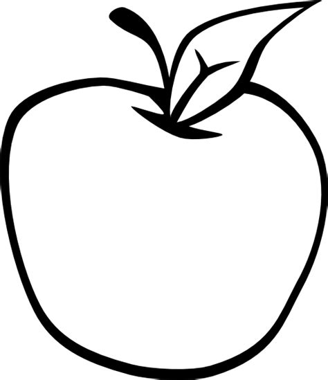 Apple Clipart Black And White Png Png Image Collection