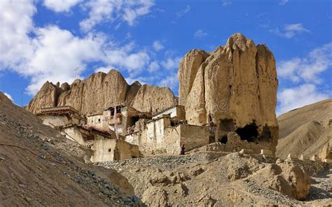 Old Parts Of Lamayuru Or Yuru Monastery A Tibetan Buddhist Monastery In