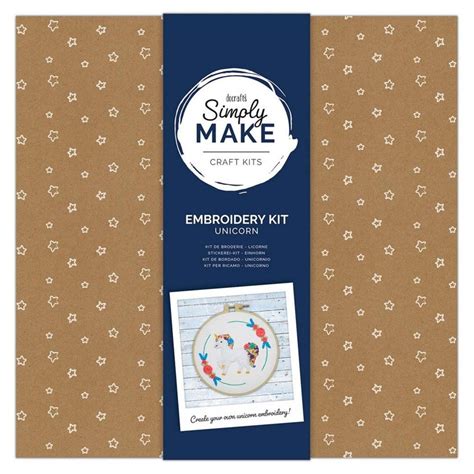 Save your brand assets in the editor and keep your content consistent with your brand identity. Simply Make Create Your Own Unicorn Embroidery Kit - CraftyArts.co.uk