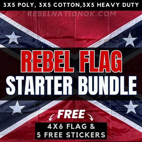 Rebel Flag Starter Bundle Rebel Nation