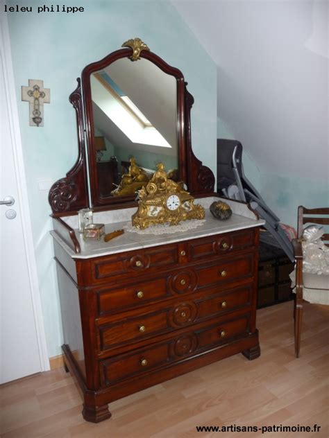 Chambre à coucher fin XIXe siècle - Ref 371 - Artisans du Patrimoine