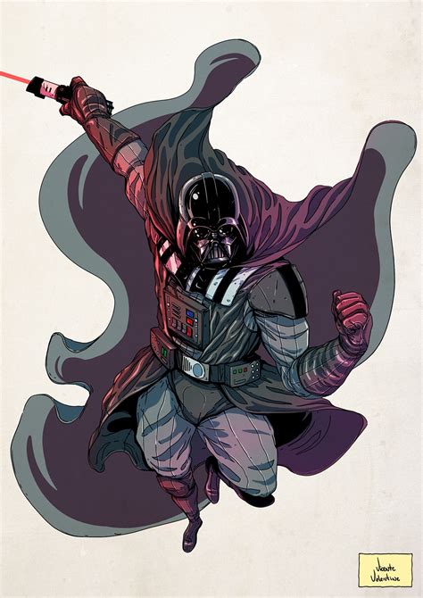 Darth Vader Fan Art On Behance Darth Vader Fan Art Valentines Tumblr