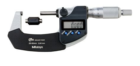 Mitutoyo Digimatic Micrometer Ip 65 Wo Spc Outputrange25 50 Mm