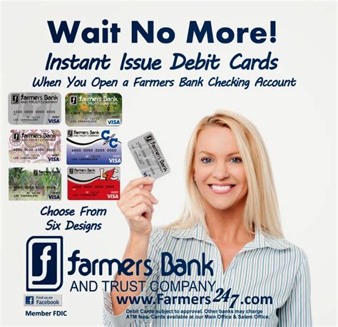 The virtual card protects your information online. The Press Online: Instant Debit Cards at Farmers Bank!