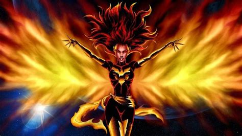 Jean Gray In Dark Phoenix Comic Wallpaper Hd Superheroes 4k Wallpapers