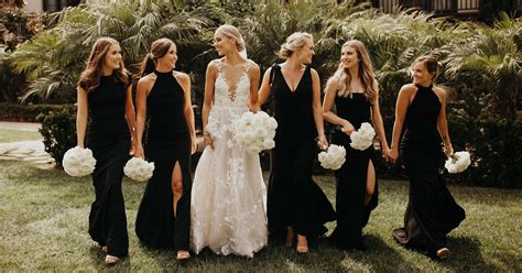 Wedding Black Bridesmaid Dresses 18 Ideas Faqs