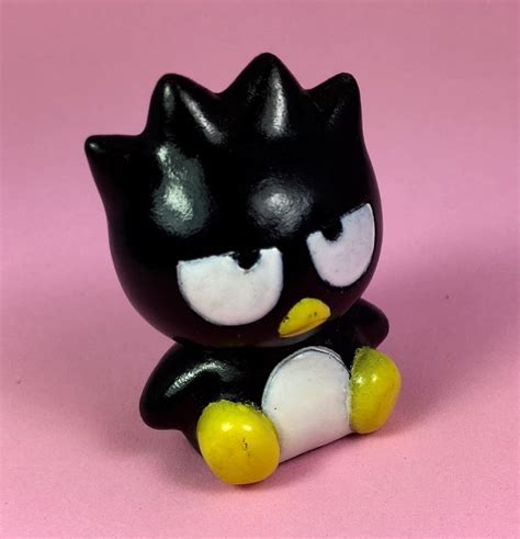 Vtg Sanrio Badtz Maru Penguin ︎ Mini Mascot Doll ︎ Cute Hello Kitty