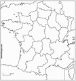 Physical map of France outline - Blank physical map of France (Western ...