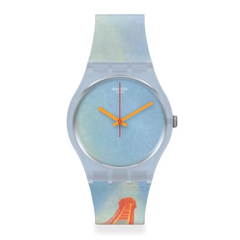 Ripley RELOJ SWATCH HOMBRE ANÁLOGO GZ357 EIFFEL TOWER ROBERT DELAUNAY