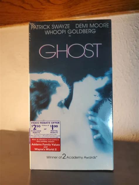 Ghost Vhs Video Tape New Sealed 1990 Paramount Rare Oop Mcdonalds