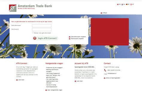 Banks in the netherlands offer student accounts under special conditions that fit the need of international students. Amsterdam Trade Bank NV (Netherlands) - Bank Profile