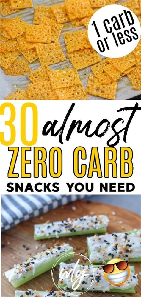 30 No Carb Snacks That Make The Best Zero Carb Foods Including No Carb