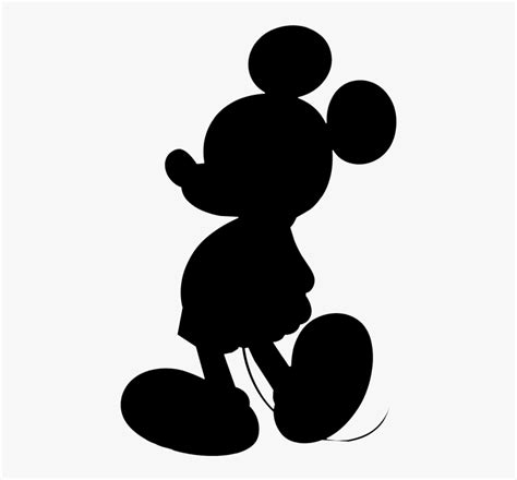 Mickey Mouse Silhouette Clipart Mickey Mouse Minnie Transparent