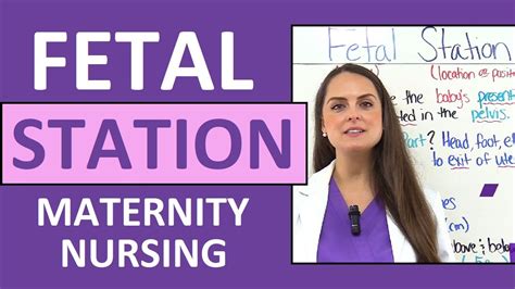 Fetal Station Assessment And Engagement Nursing NCLEX Maternity Review