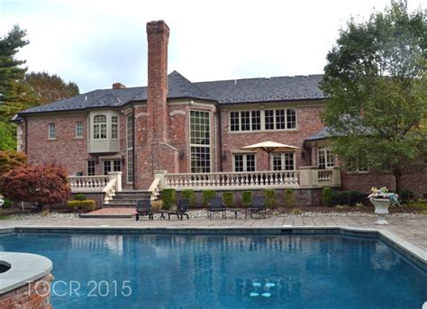 725 Million Brick Mansion In Saddle River Nj Homes Of The Rich