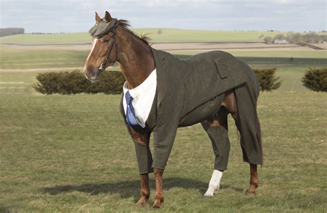 Morestead El Caballo Con Un Traje De Tweed En Inglaterra