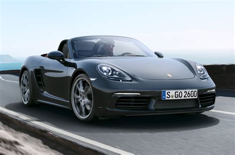 2017 Porsche 718 Boxster Fully Revealed With Turbo Flat Four Engines