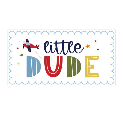 Little Dude Print And Cut File Snap Click Supply Co