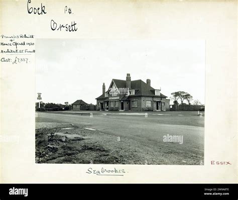 Photograph Of Cock Ph Orsett Essex The Main Side Of The Print Shown