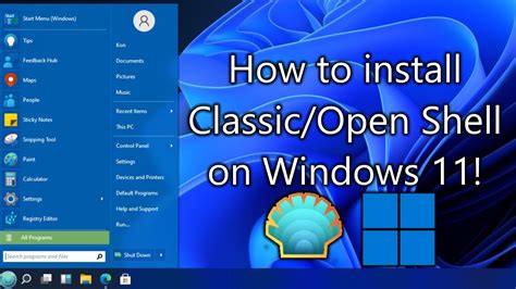 Classic Shell Windows 11 Download Pnasc