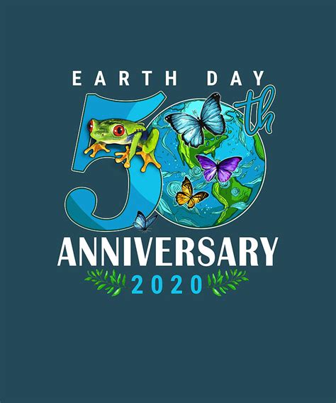 Earth Day 50th Anniversary 2020 Earth Day Digital Art By Felix Fine
