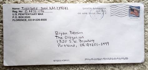 See full list on whattogetmy.com My letter from the Unabomber — BRYAN DENSON