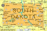 Huron South Dakota Map